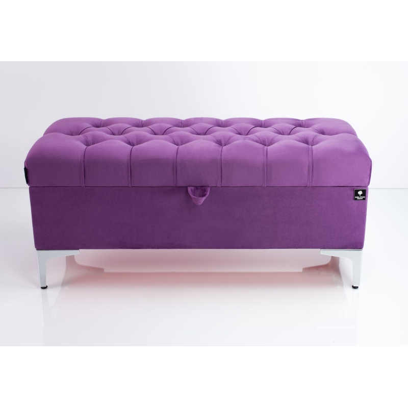 Tufted Storage Bench